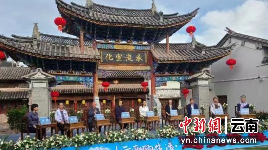 图为发布会现场。 季文杰 摄 图为发布会现场。 季文杰 摄